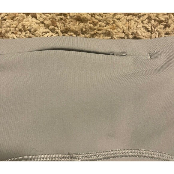 LULULEMON SenseKnit High-Rise Gray Running Leggings, Women’s Size 16 - Picture 4 of 9